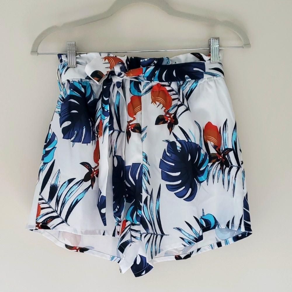 Blue print Shorts